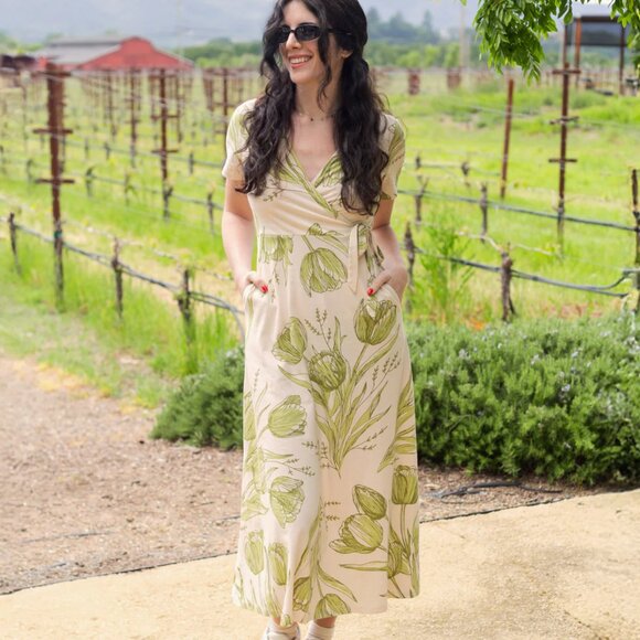 Happy Earth Isla Midi Dress (S) - Picture 1 of 4